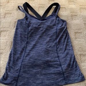 Navy Lululemon tank